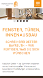 Mobile Screenshot of oetter.de